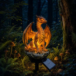 Solar Dragon Garden Light For Mythic Outdoor Glow