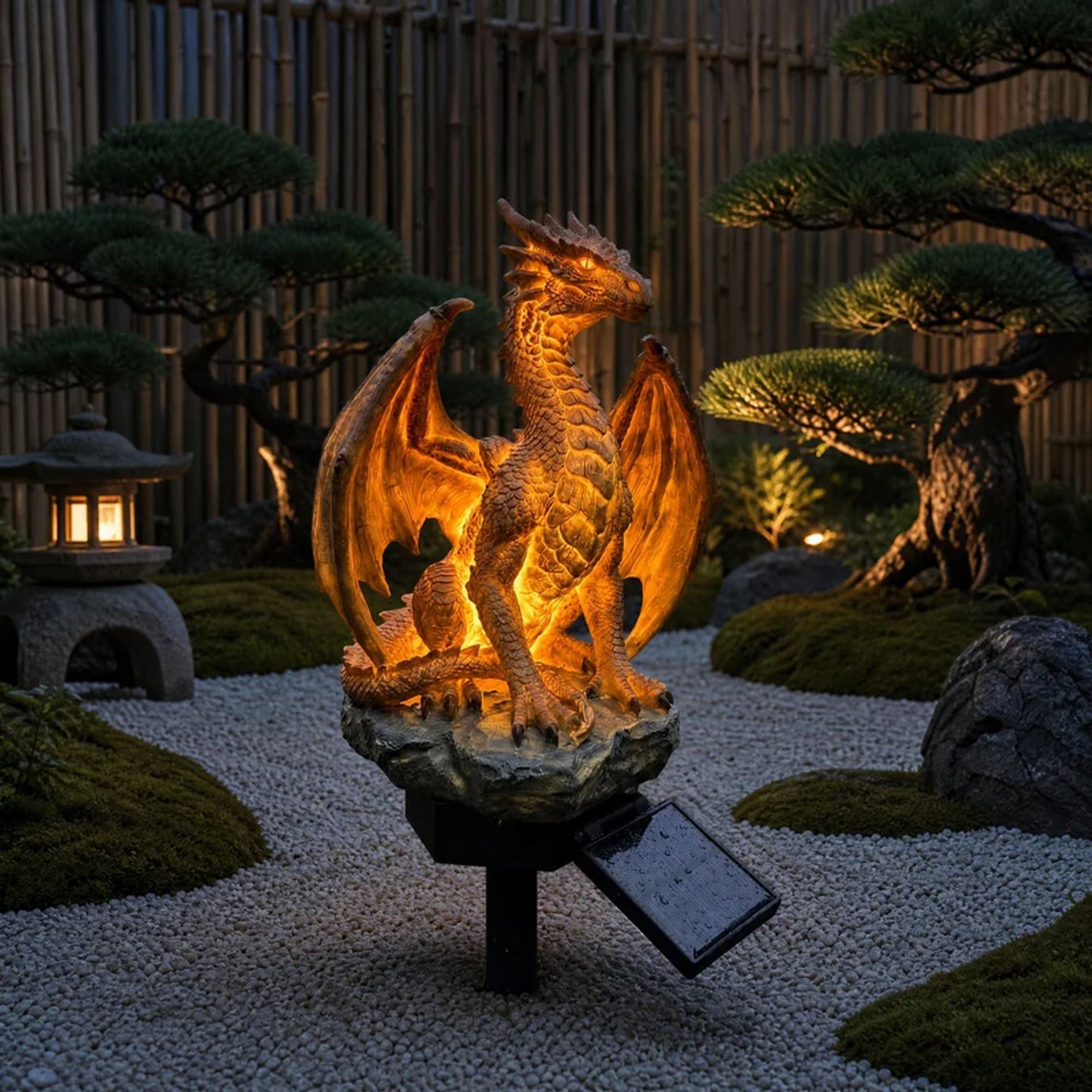 Solar Dragon Garden Light For Mythic Outdoor Glow