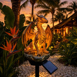 Solar Dragon Garden Light For Mythic Outdoor Glow