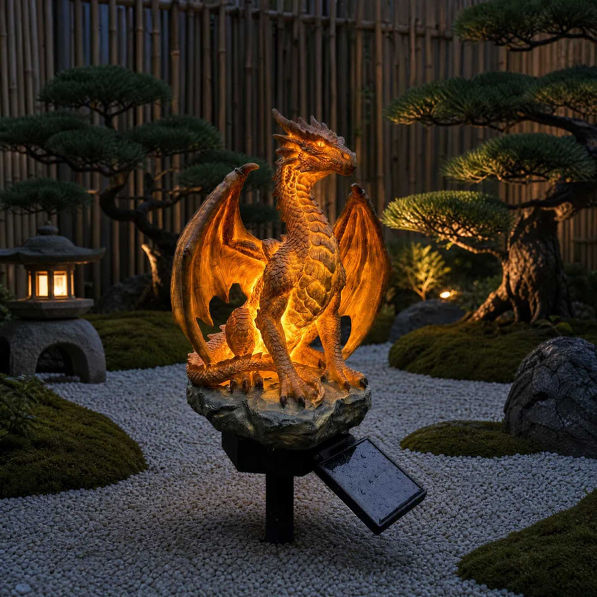 Solar Dragon Garden Light For Mythic Outdoor Glow