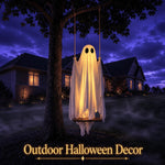 Swinging Ghost Lighting for Haunted Charm