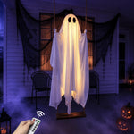 Swinging Ghost Lighting for Haunted Charm