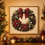 Christmas Diamond Painting Kit For Festive Wall Art