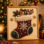 Christmas Diamond Painting Kit For Festive Wall Art