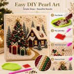 Christmas Diamond Painting Kit For Festive Wall Art