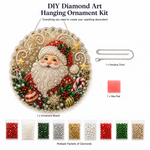Kit di Arte a Diamante Natalizio per un Cattura Luce Festivo