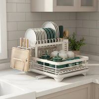 Foldable Stainless Steel Dish Rack