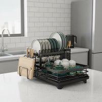 Foldable Stainless Steel Dish Rack