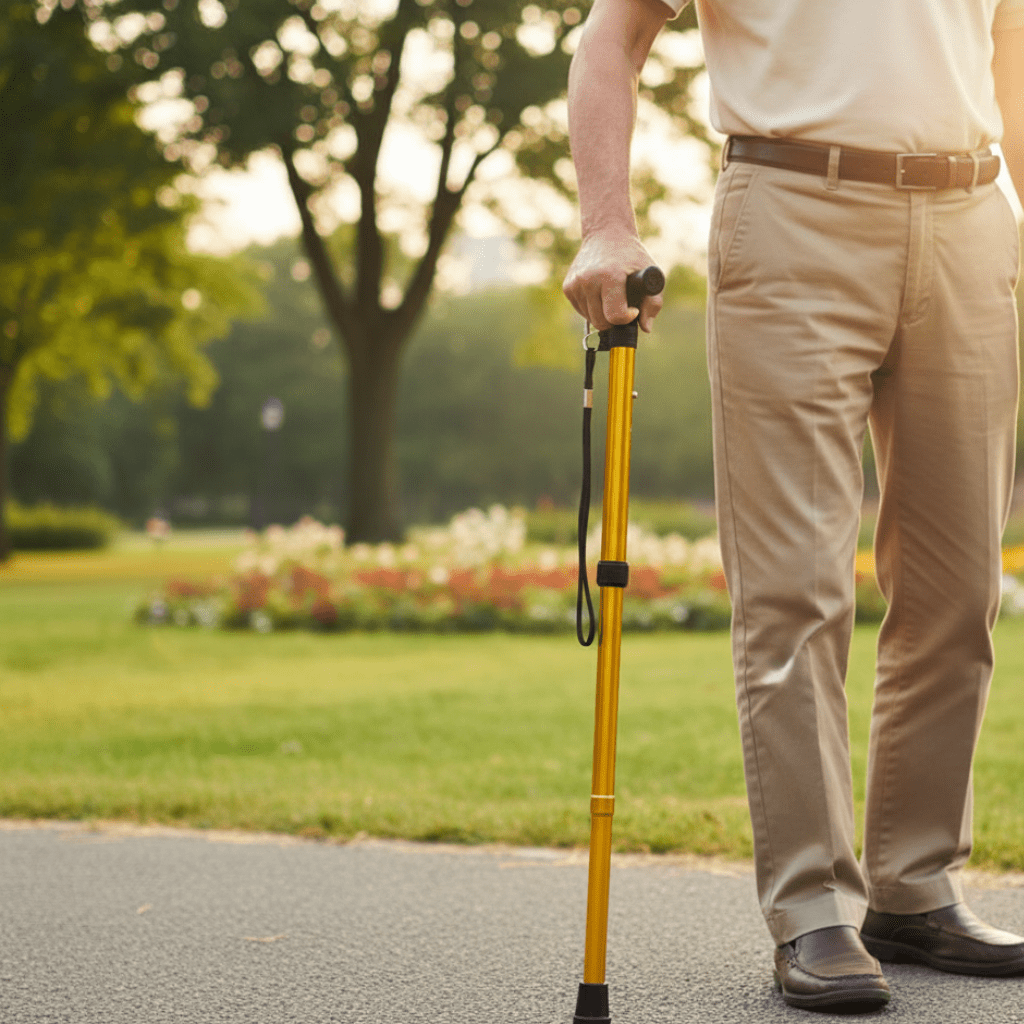 Lightweight Aluminum Cane for Easy Mobility