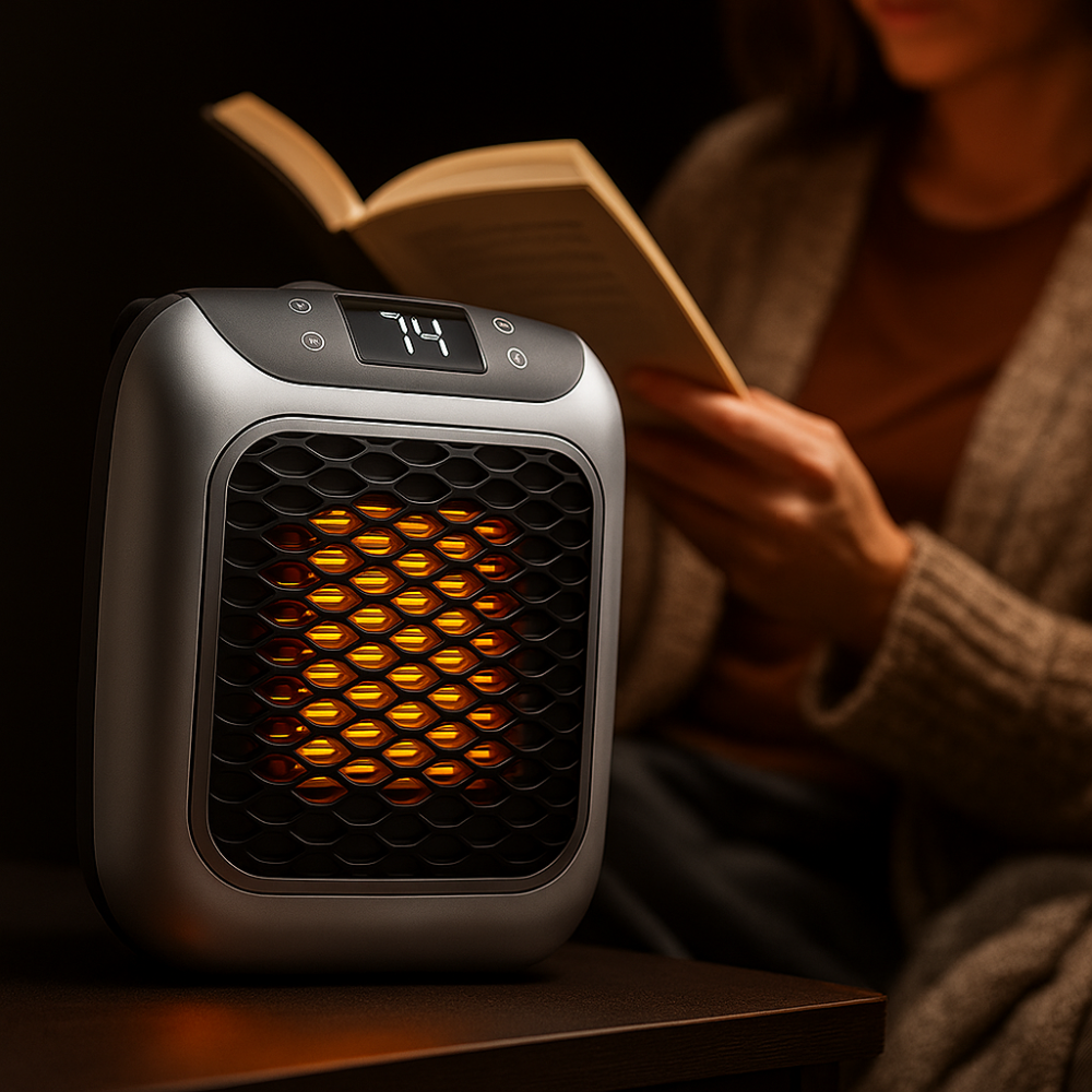 Portable Space Heater For Quiet Warmth