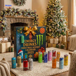 Energy Drink Advent Calendar With Daily Spark
