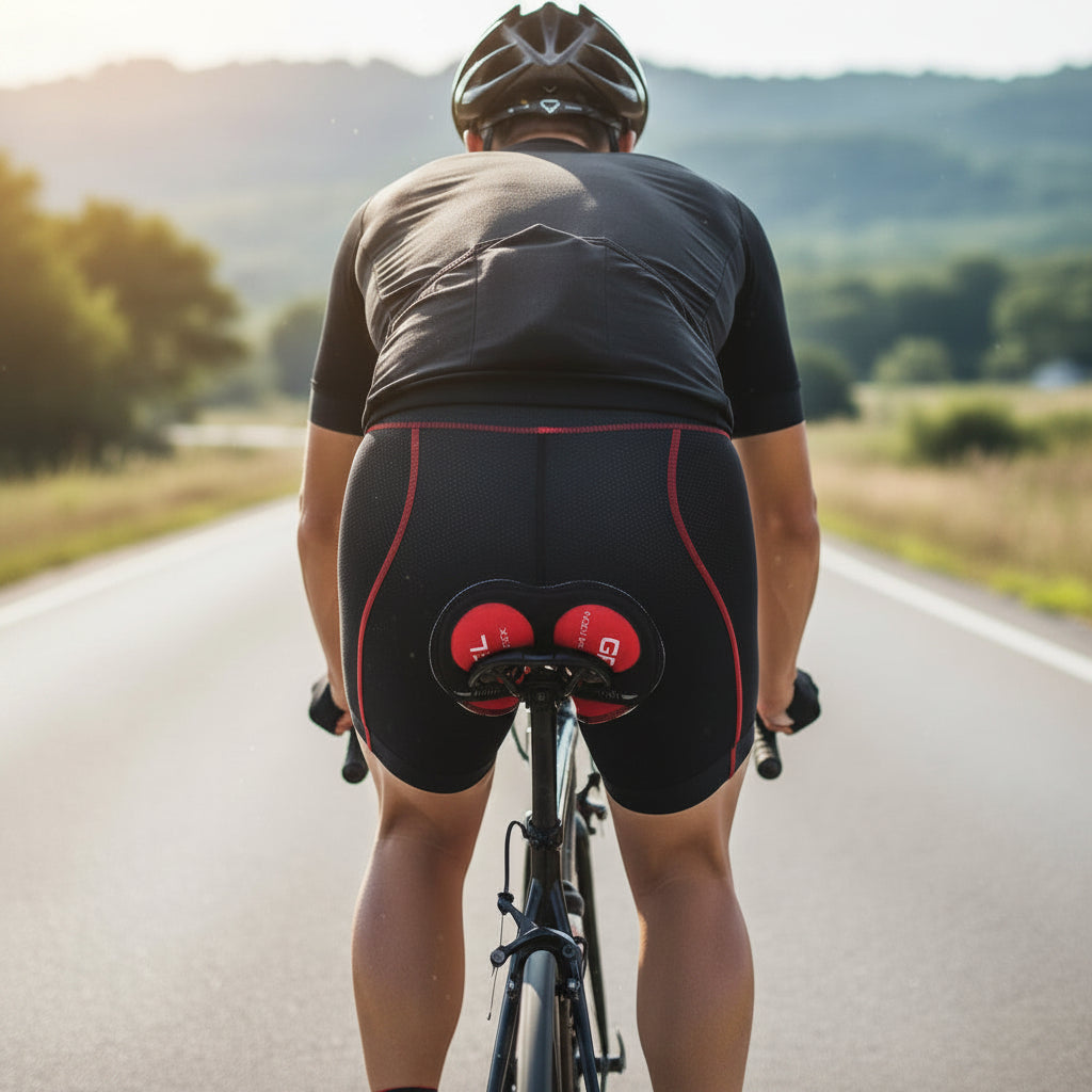Gel-Padded Cycling Shorts for Pain-Free Rides