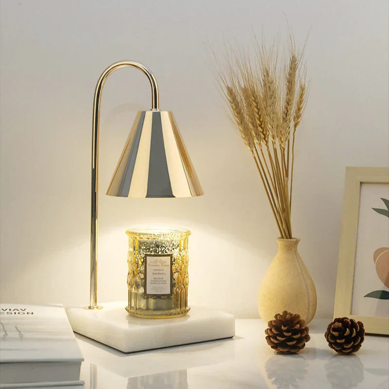 Vintage Candle Warmer Lamp For Cozy Ambiance