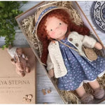 Handmade Waldorf Cotton Doll for Imaginative Play