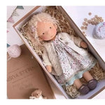 WALDOLLY - Handmade Waldorf cotton doll designed for soft, natural, and imaginative play with timeless minimalist charm
