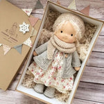 Handmade Waldorf Cotton Doll for Imaginative Play