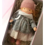 Handmade Waldorf Cotton Doll for Imaginative Play