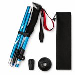 Trekking Poles Foldable Hiking Adjustable Trail Walking Sticks