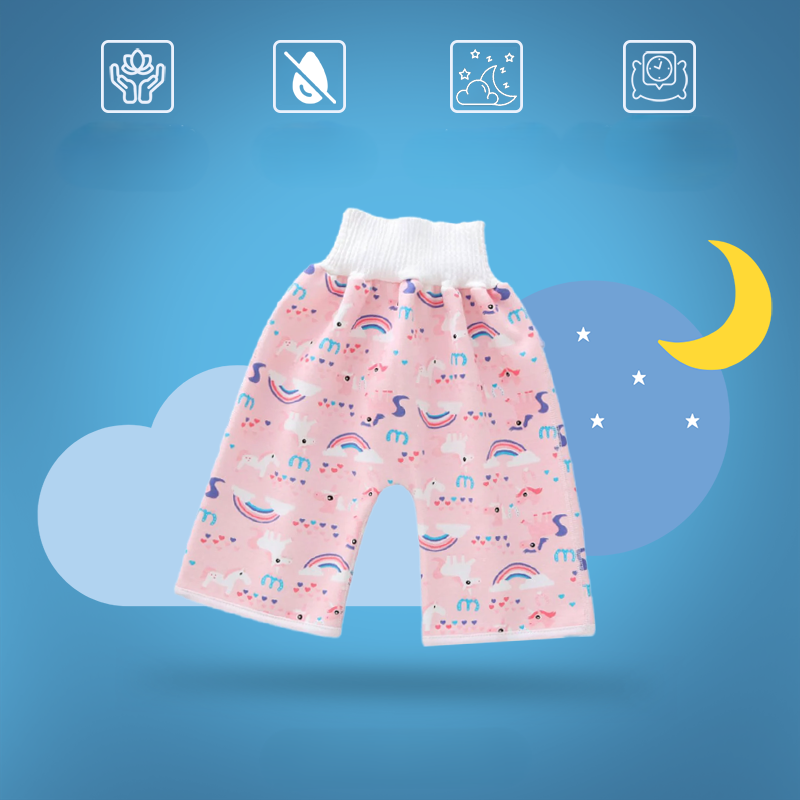 Baby Training Trousers Leakproof Cotton Pants