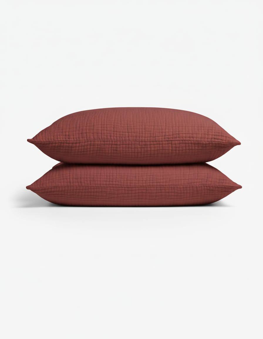 Muslin Pillow Cases For Soft Statement Bedding