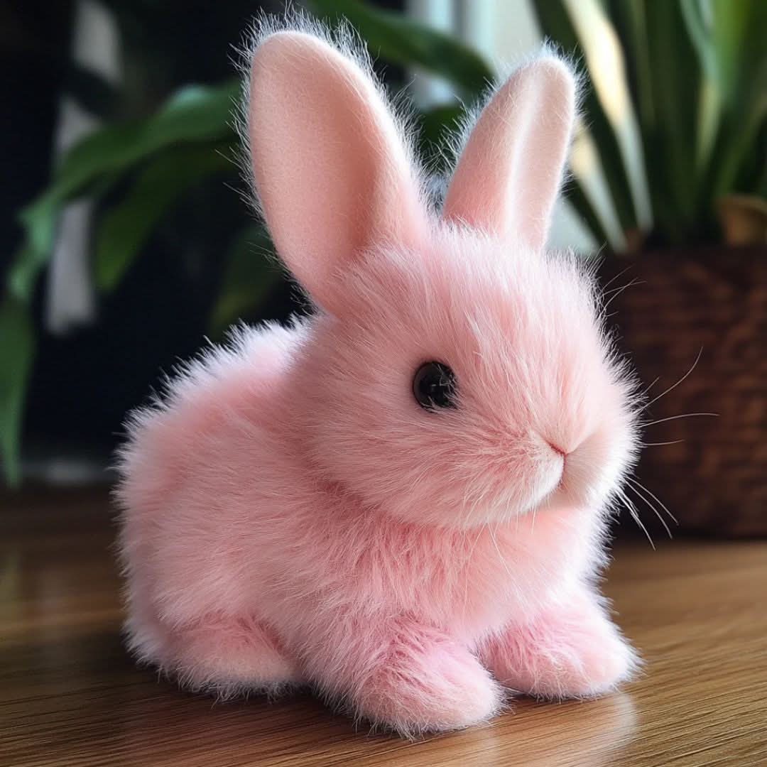 Coniglio di peluche interattivo con fascino realistico
