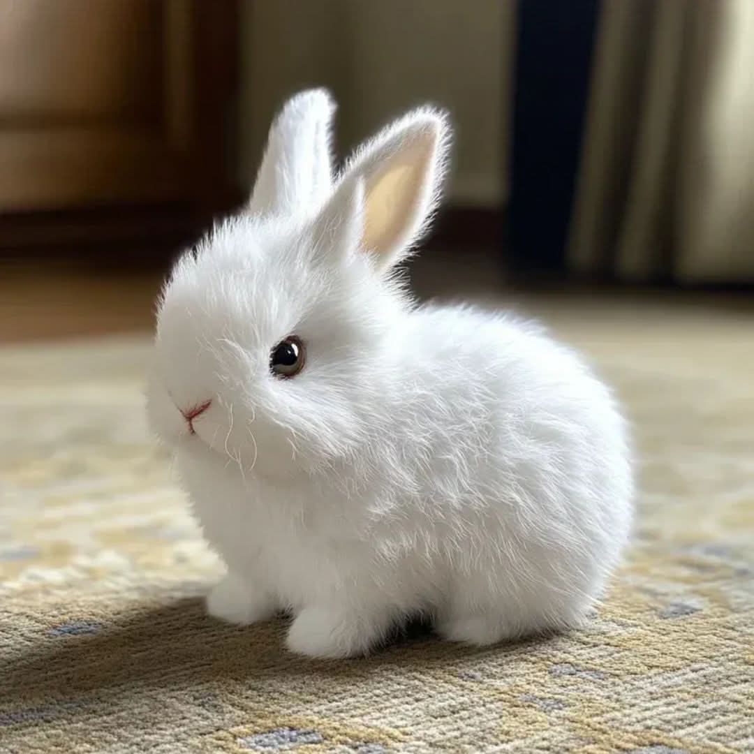 Coniglio di peluche interattivo con fascino realistico