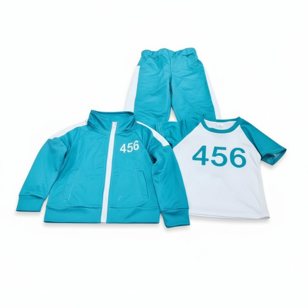 Kids Costume Tracksuit 3 Piece Outfit Set