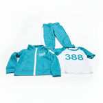 Kids Costume Tracksuit 3 Piece Outfit Set