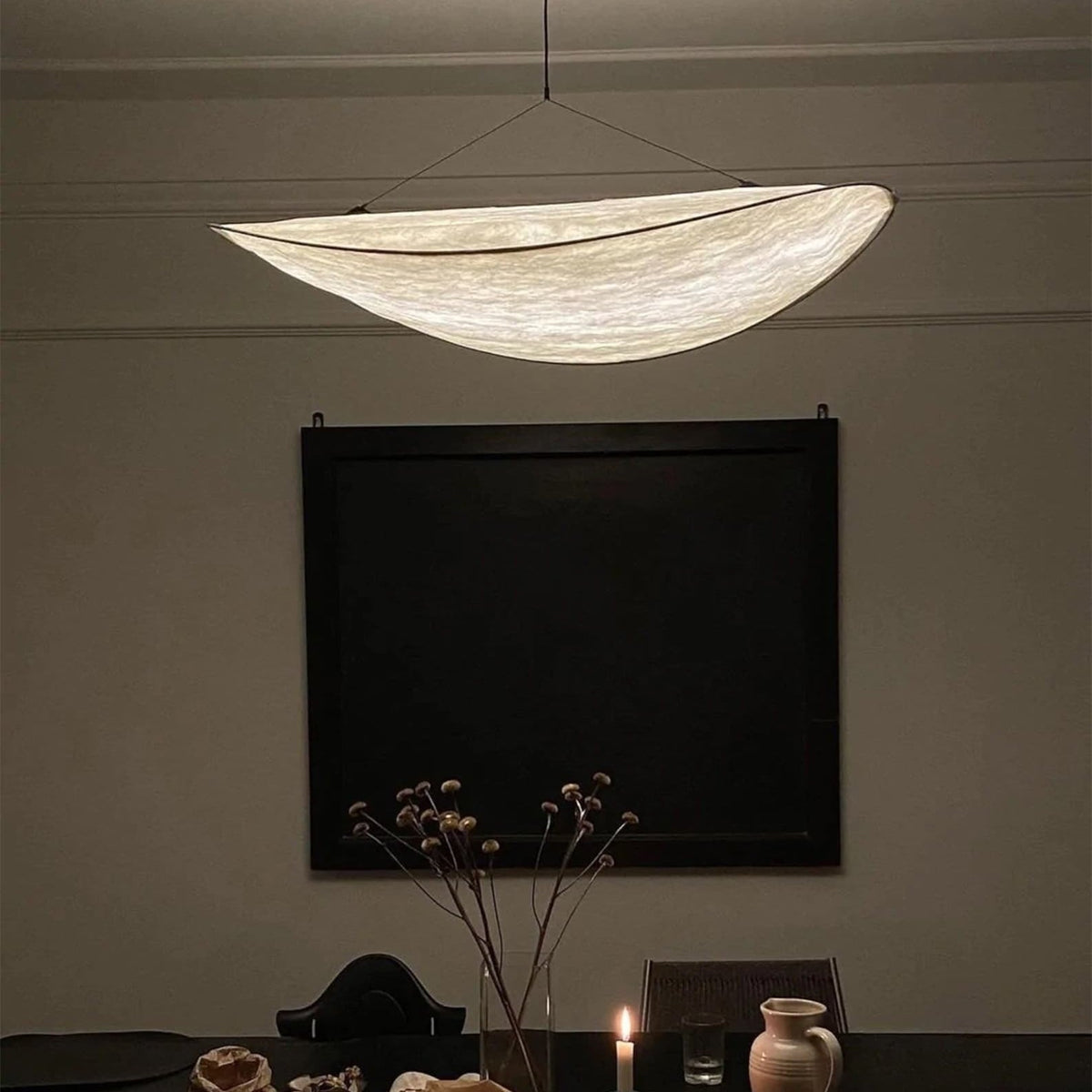 Tenia Fabric Pendant Lamp – Soft Cloudlike Glow