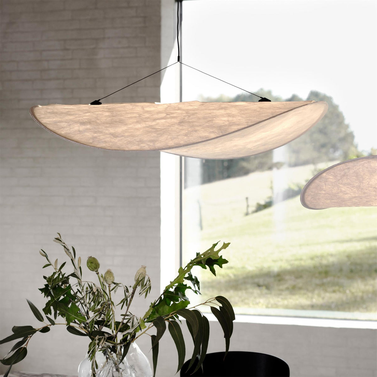 Tenia Fabric Pendant Lamp – Soft Cloudlike Glow