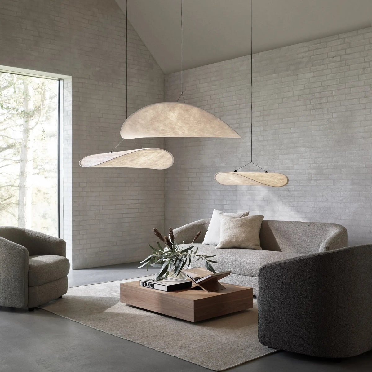 Tenia Fabric Pendant Lamp – Soft Cloudlike Glow