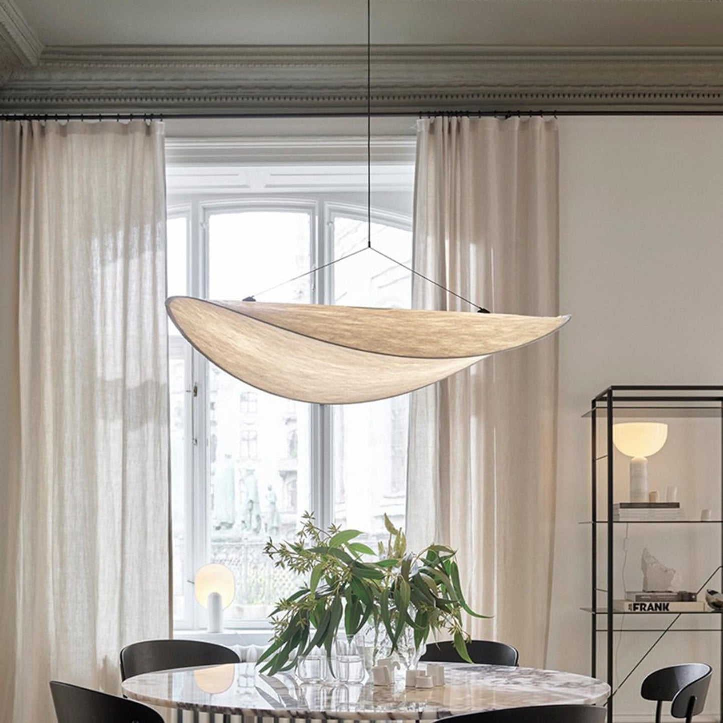 Tenia Fabric Pendant Lamp – Soft Cloudlike Glow
