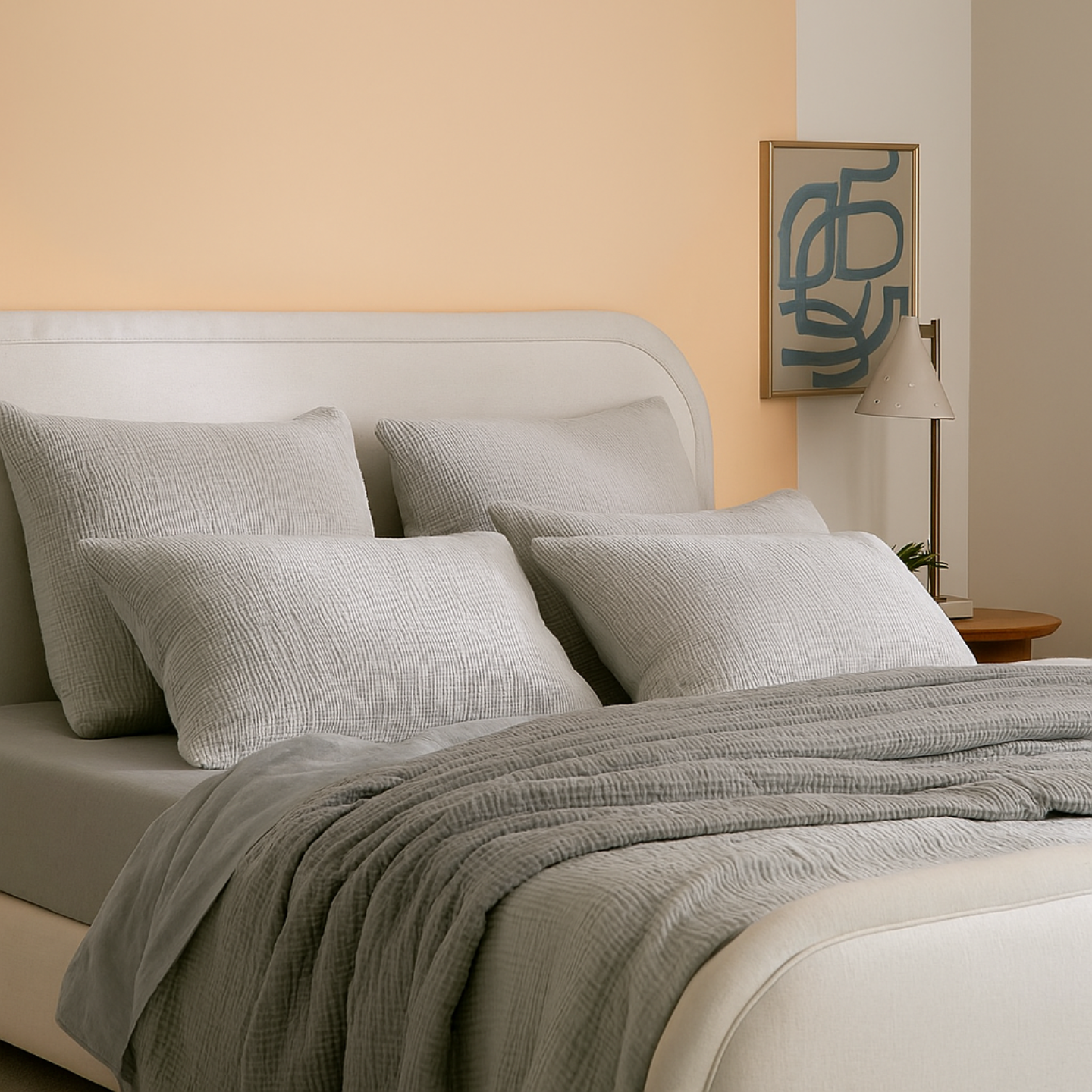 Muslin Pillow Cases For Soft Statement Bedding