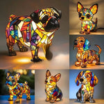 Artistic Dog Breed LED Night Lamp for Cozy Ambience