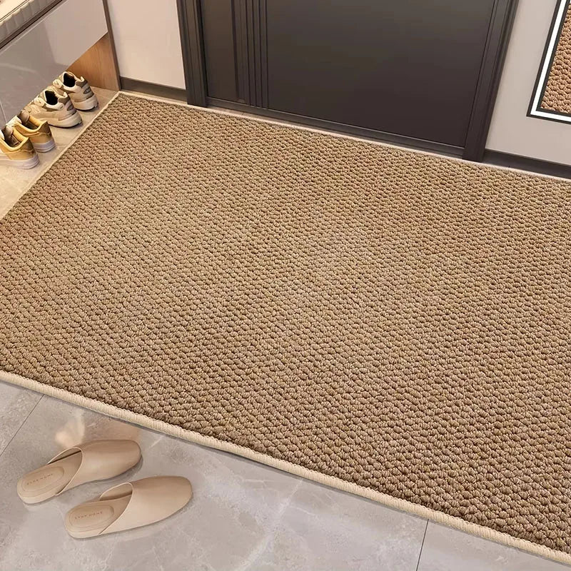Zerbino geometrico assorbente per ingressi più puliti