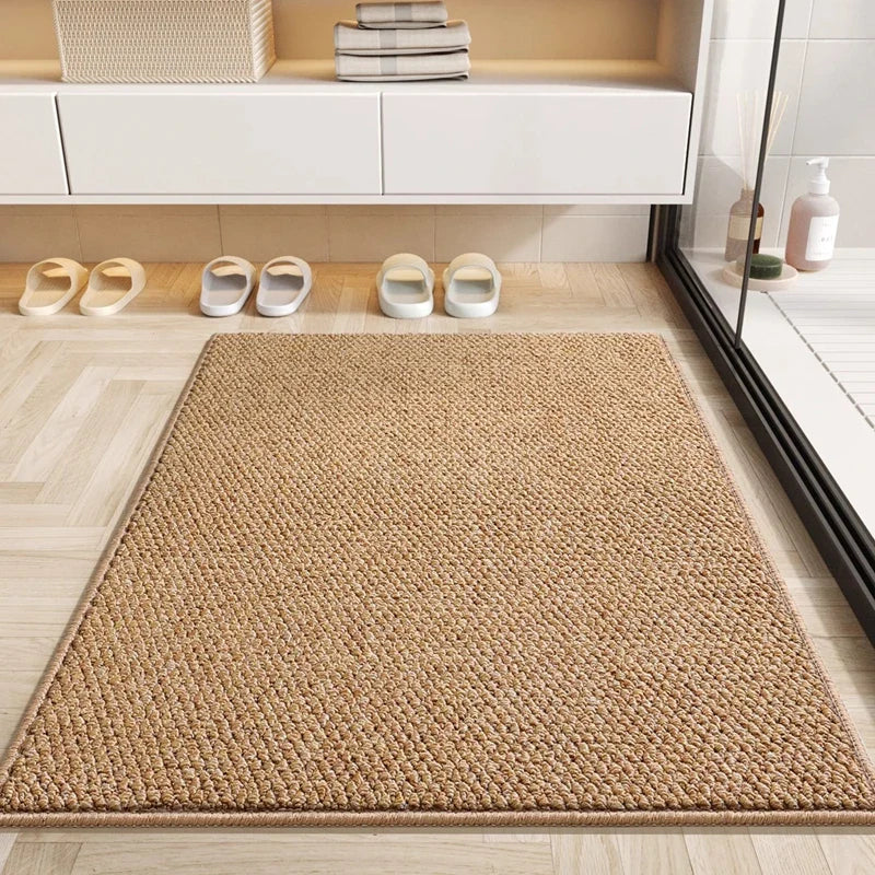 Zerbino geometrico assorbente per ingressi più puliti