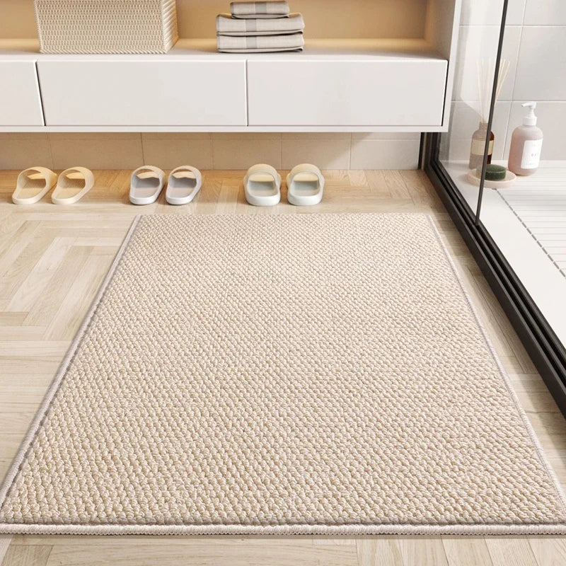 Zerbino geometrico assorbente per ingressi più puliti
