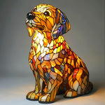 Artistic Dog Breed LED Night Lamp for Cozy Ambience