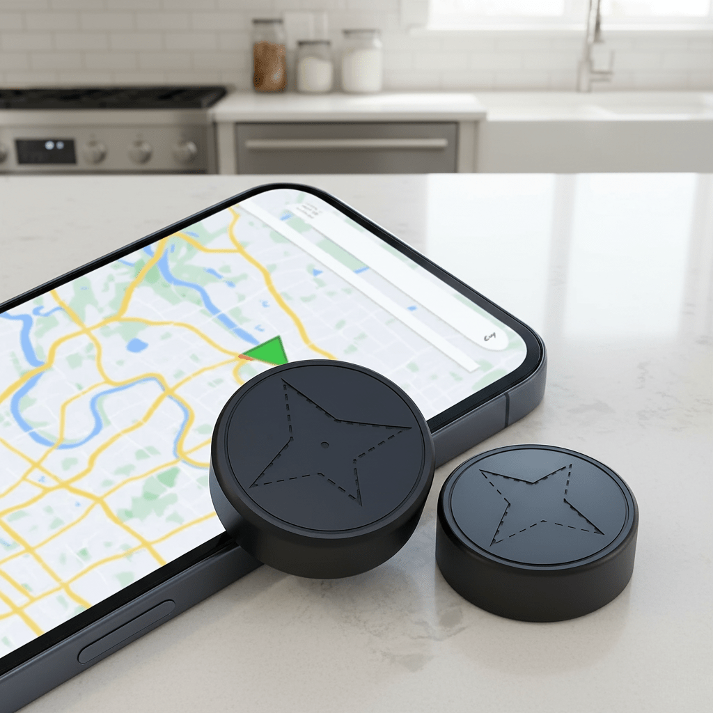 Localizzatore GPS Compatto con Montaggio Magnetico