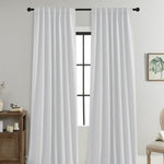 Cortinas opacas Noiréa para ambiente de descanso