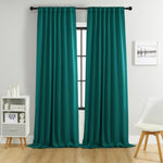 Cortinas opacas Noiréa para ambiente de descanso