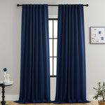 Cortinas opacas Noiréa para ambiente de descanso