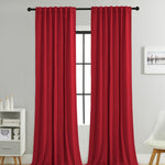 Cortinas opacas Noiréa para ambiente de descanso