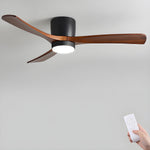 Nordic Wooden Ceiling Fan Light