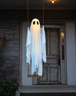 Swinging Ghost Lighting for Haunted Charm