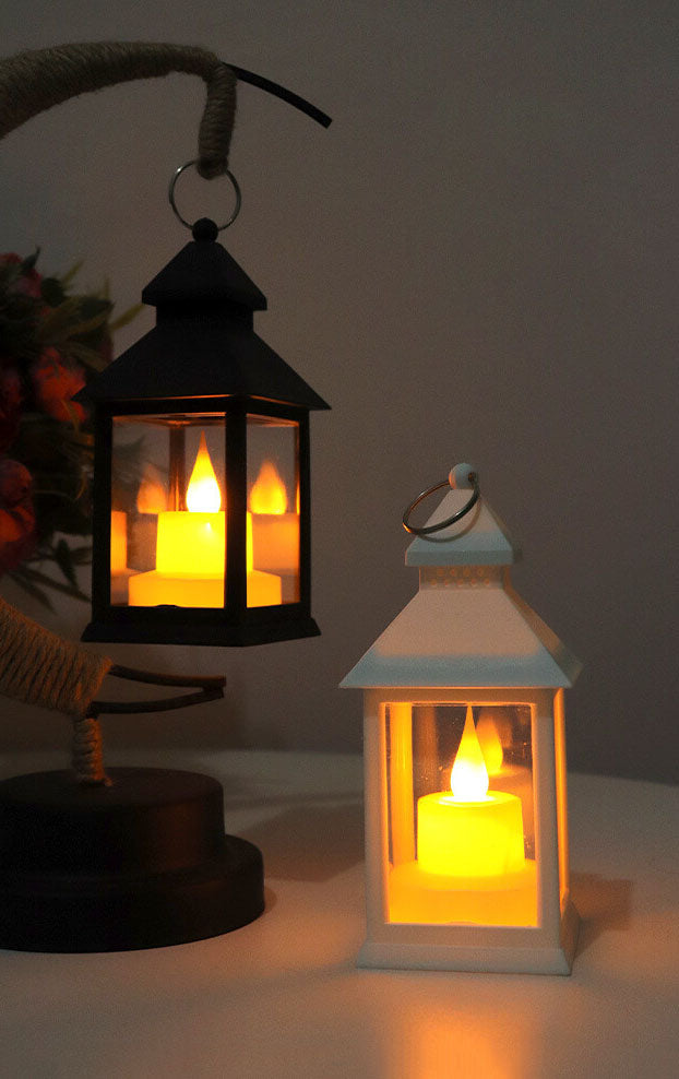 Flame Lantern String Lights For Haunted Ambience