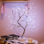 Copper Wire Table Lamp With Sculptural Glow