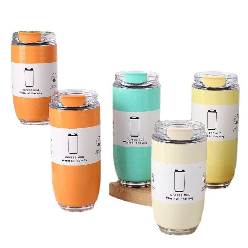Isolierter Kaffeebecher für bunte Schlucke  