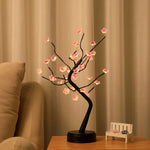 Plum Blossom Bonsai Lamp For Poetic Glow