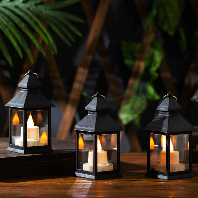 Flame Lantern String Lights For Haunted Ambience